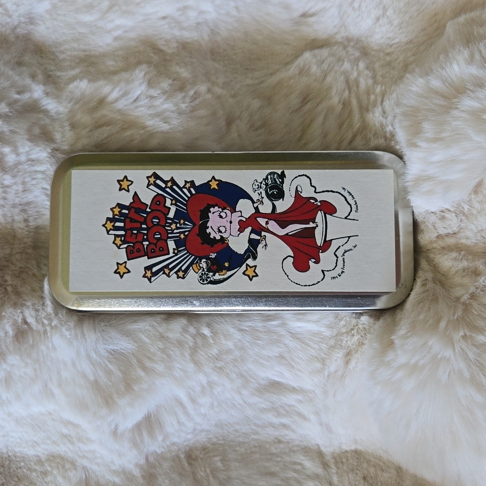 Vintage Collectible Betty Boop Rectangular Tin